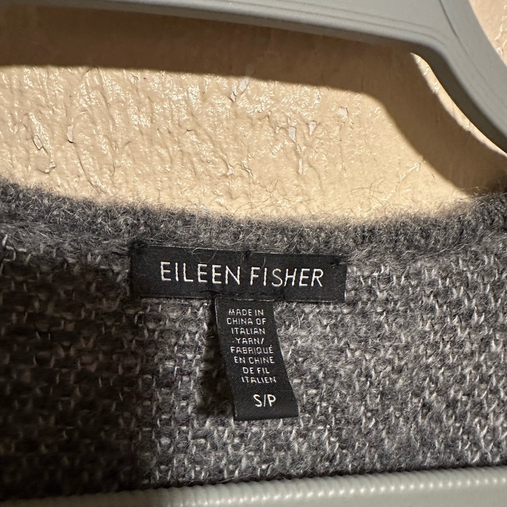 Eileen Fisher Mohair Alpaca Duster Cardigan Size Small‎ - Picture 7 of 8